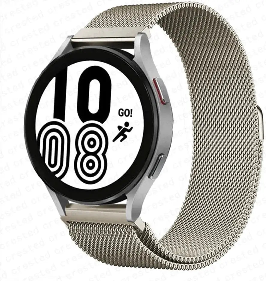 Mlianese loop For Samsung Galaxy watch 6 strap 4 classic/5 pro/3/Active 2/Gear S3 20mm 22mm bracelet for Huawei GT/2/3/Pro band