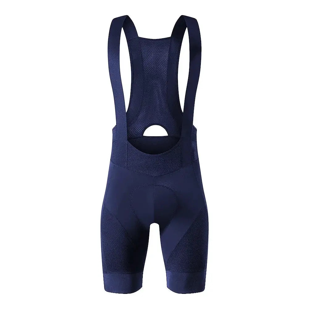Simples Market YKYWBIKE cycling bib shorts, navy blue, sponge-padded, men's road/ MTB short