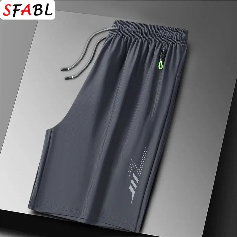 Men Loose Casual Quick Dry Running Shorts For Training And Gym Workout Board Shorts Summer Athletic Bottoms