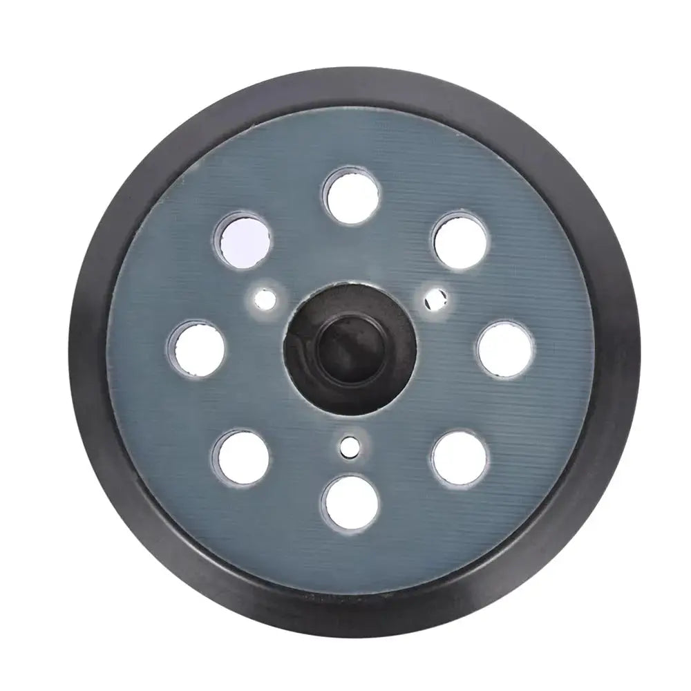 125mm 5 Inch Sanding Pad With Eight Holes Hook Loop Backing For Electric Orbital Sander Polishing