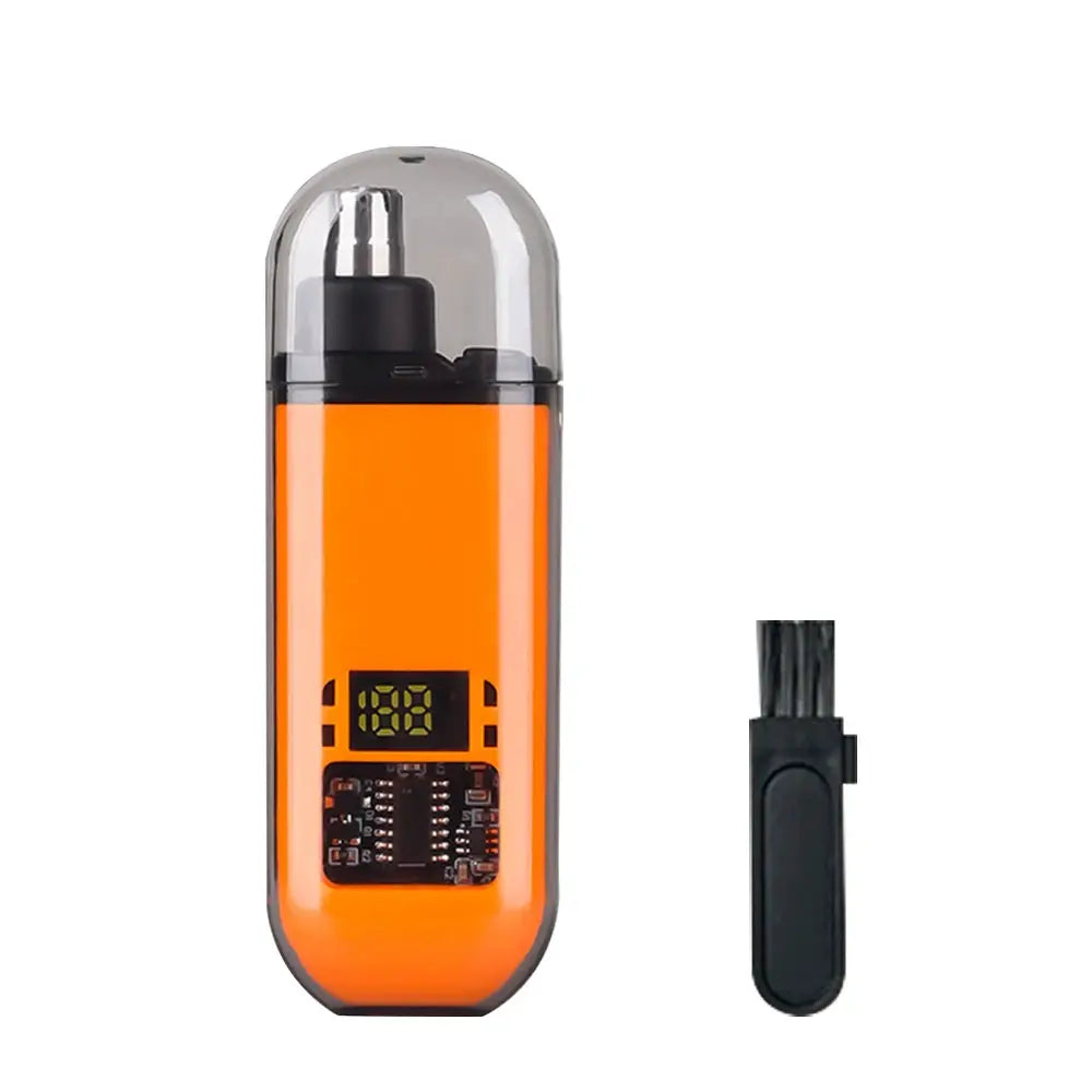 Rechargeable Electric Nose Hair Trimmer For Men Portable Pocket Clip