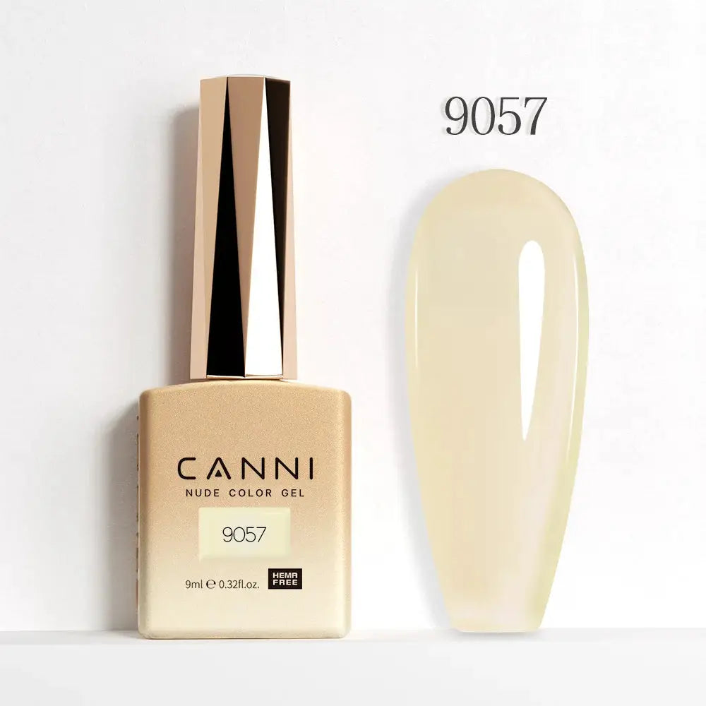 Canni Hema Free Nail Gel Polish Christmas Red Collection Semi Permanent 9ml Long Lasting Shine