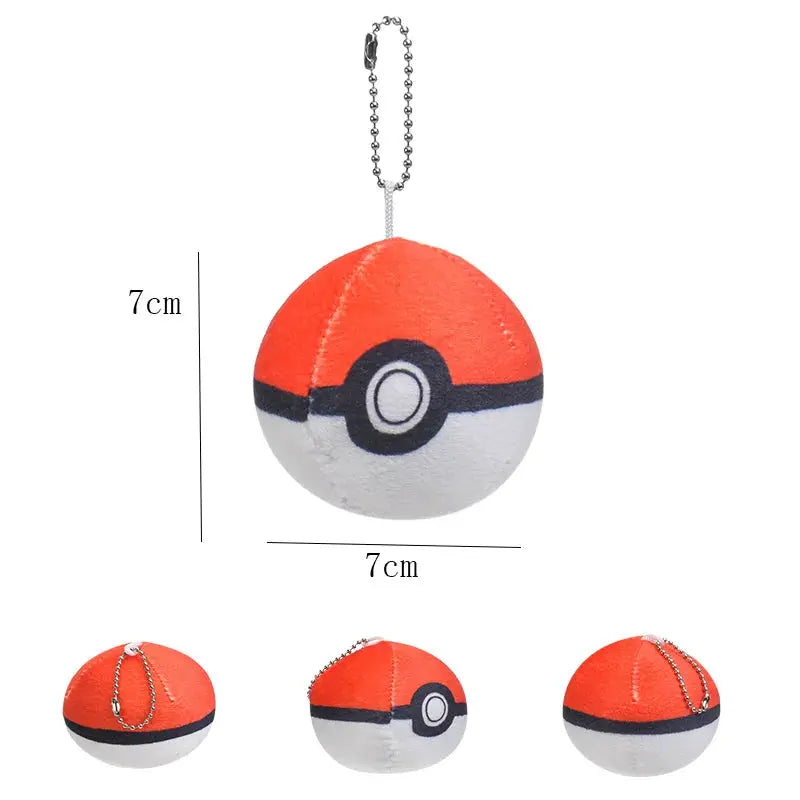 Large Pokemon Plush Cushion Ultra Ball Master Ball Poke Ball Pillow Pokeball Cushion For Bedroom Decor