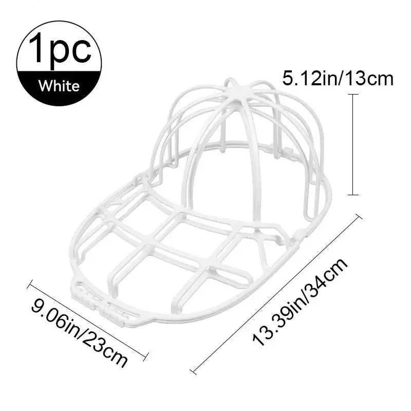 Hat Cleaning Cage For Washing Machines With Mesh Bag Hat Cleaner For Machine Washing And Shape Preservation