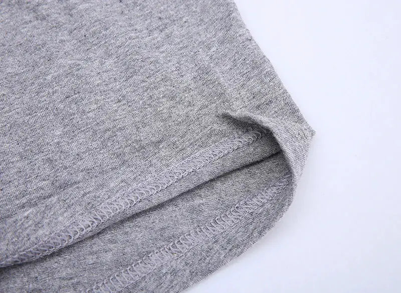 Boxer shorts Simples Market gray cotton 4-pc set with fabric close-up and stitching detail