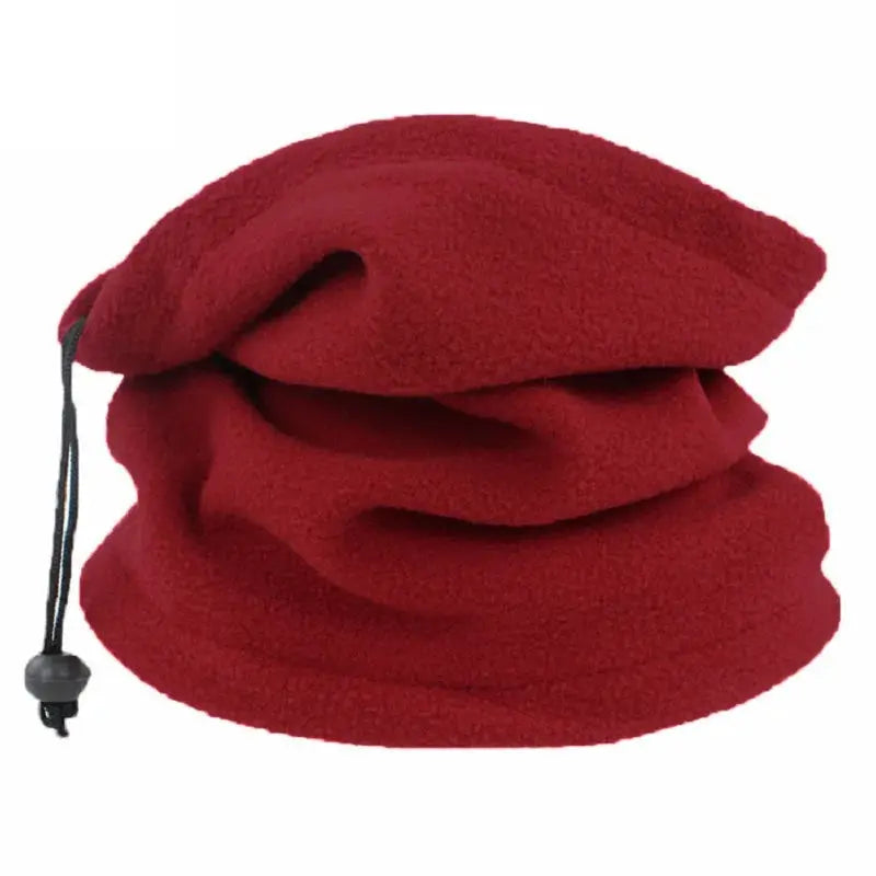 PolarFlex Arctic Fleece Neck Tube Scarf Adjustable Warm Lightweight Winter Ear Warmer For Outdoor Sports