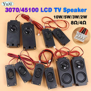 PC speakers YuXi, 1Pair black rectangular with red wires, 4Ohm/8Ohm