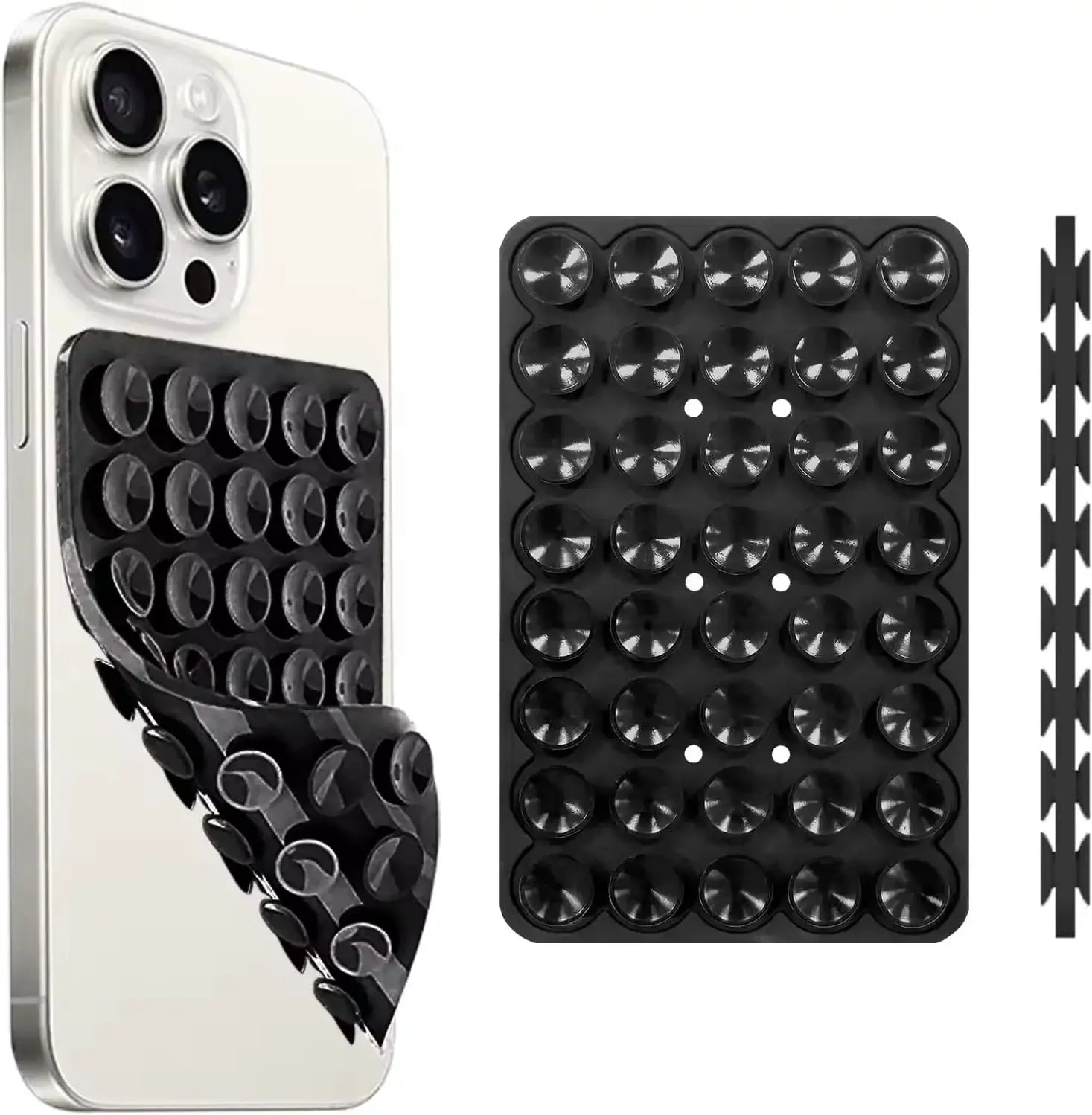 GripMate Silicone Suction Cup Phone Case Mount for Hands Free Selfies and Videos on iPhone and Android