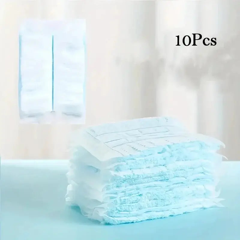 Simples Market 10-count disposable duster refills for Swiffer Duster, blue microfiber