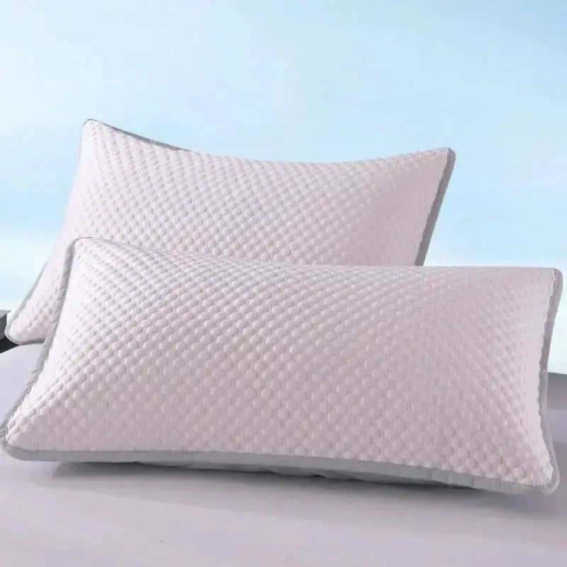 Summer cooling pillowcase set, Simples Market, pale pink dotted quilt texture, 48x70cm, 2-pack
