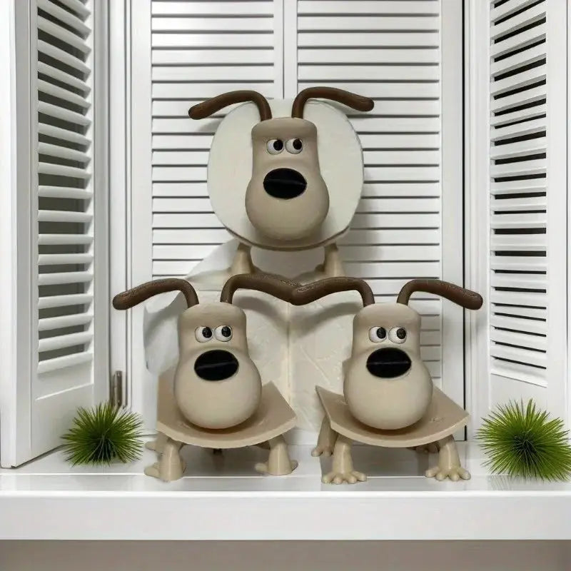 Puppy Toilet Holder Home Decor Bathroom Accessory Storage For Toilets Kitchens Living Rooms Unique Gift