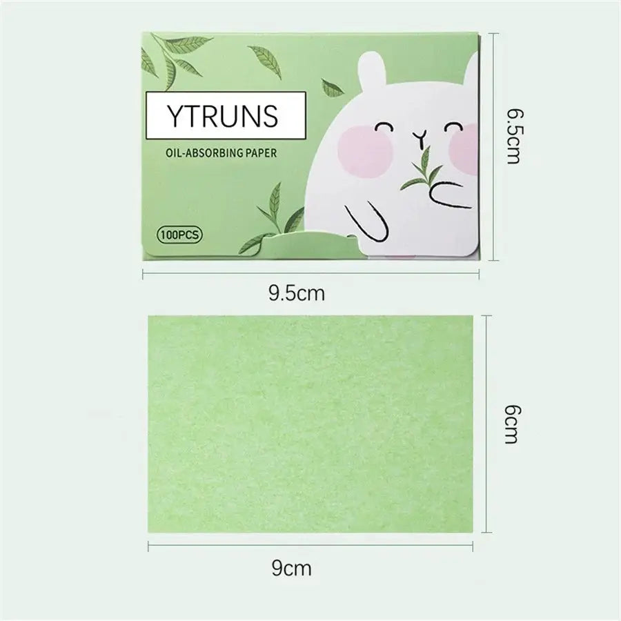 Fragrance Oil Absorbing Blotting Papers 100 Count Gardenia Chamomile Lavender Rose Bamboo Charcoal For Men And Women