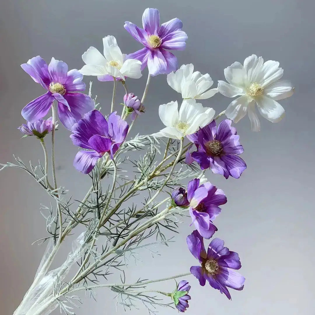 60cm Silk Artificial Chamomile Daisy White Flower For Home Decor Wedding Centerpiece Party Diy Bouquet 1 Piece