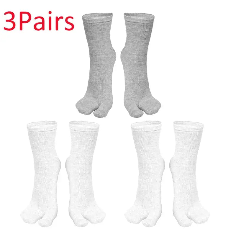 Fashion Japanese Style Tabi Toe Socks For Men Women Split Toe Socks For Geta Zori Flip Flops And Sandals Fiber