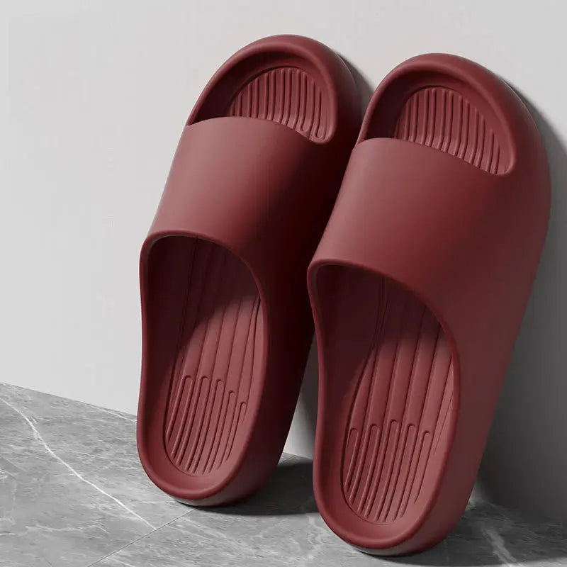 BrightPath Large Size Summer Slippers For Men And Women Lightweight EVA Open Toe Quick Dry Indoor Outdoor Slides