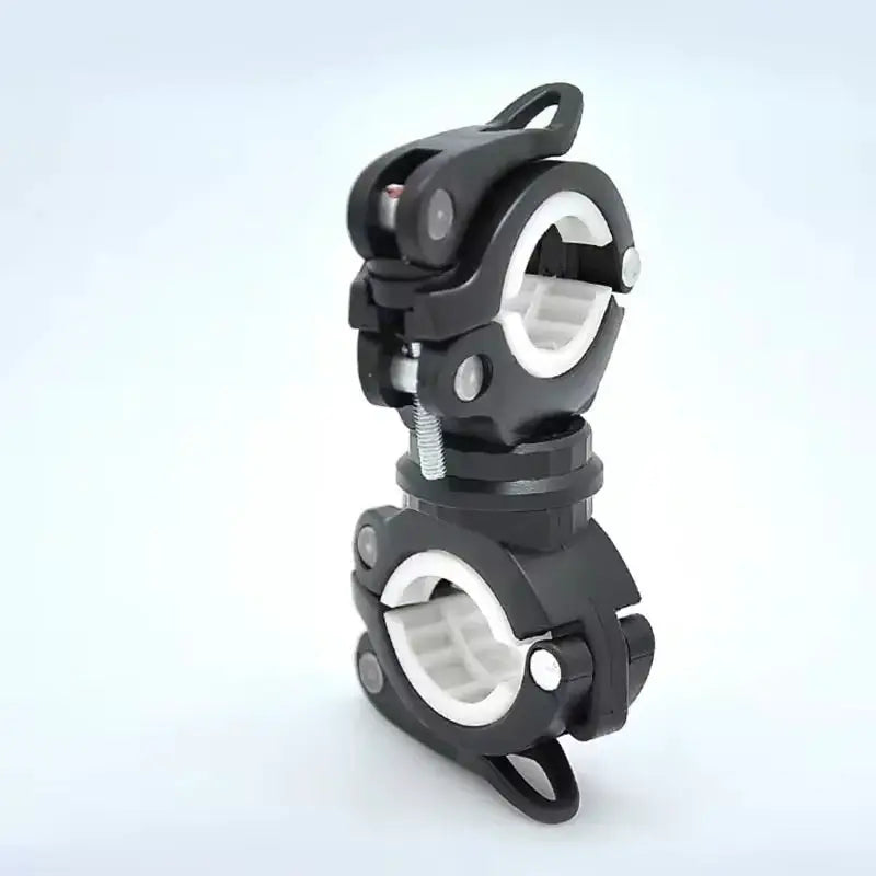 Bicycle Flashlight Holder For Mountain Bikes Night Riding Lamp Clip Secures Front Headlight