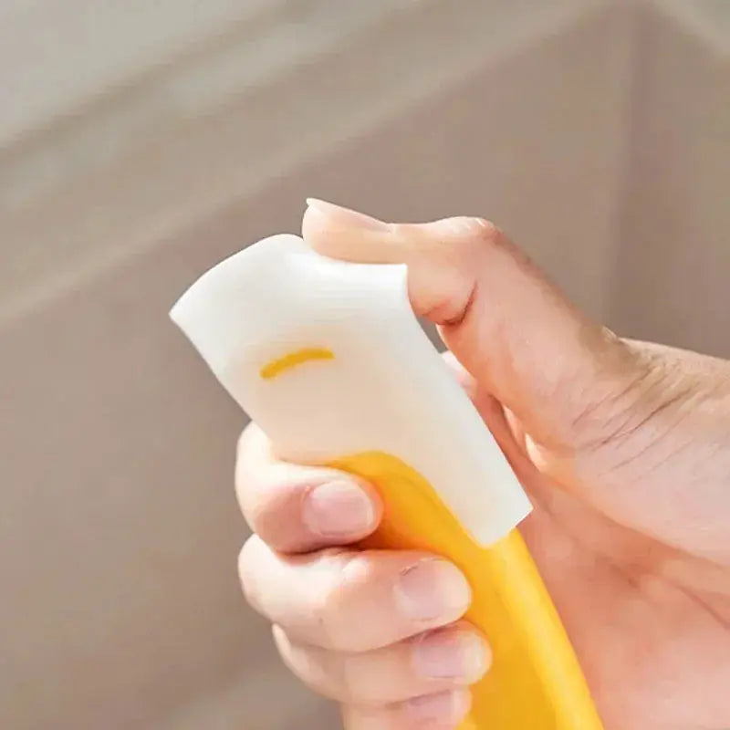 Silicone Spatula Cleaning Scraper Soft Blade Kitchen Utensils For Pan Pot And Dish Cleaning