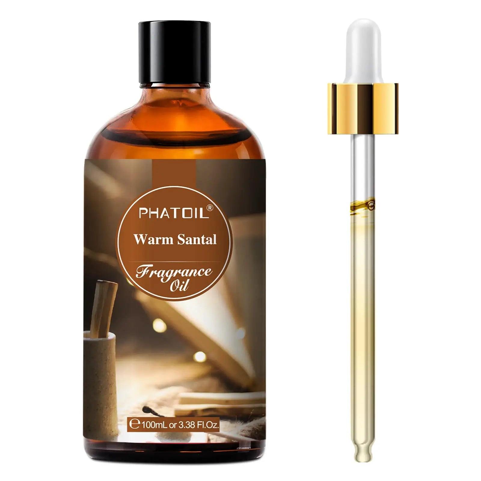 PHATOIL 100ml Fragrance Oils Set With Dropper White Musk Orange Blossom Bubble Gum Baby Powder Coffee For Aromatherapy