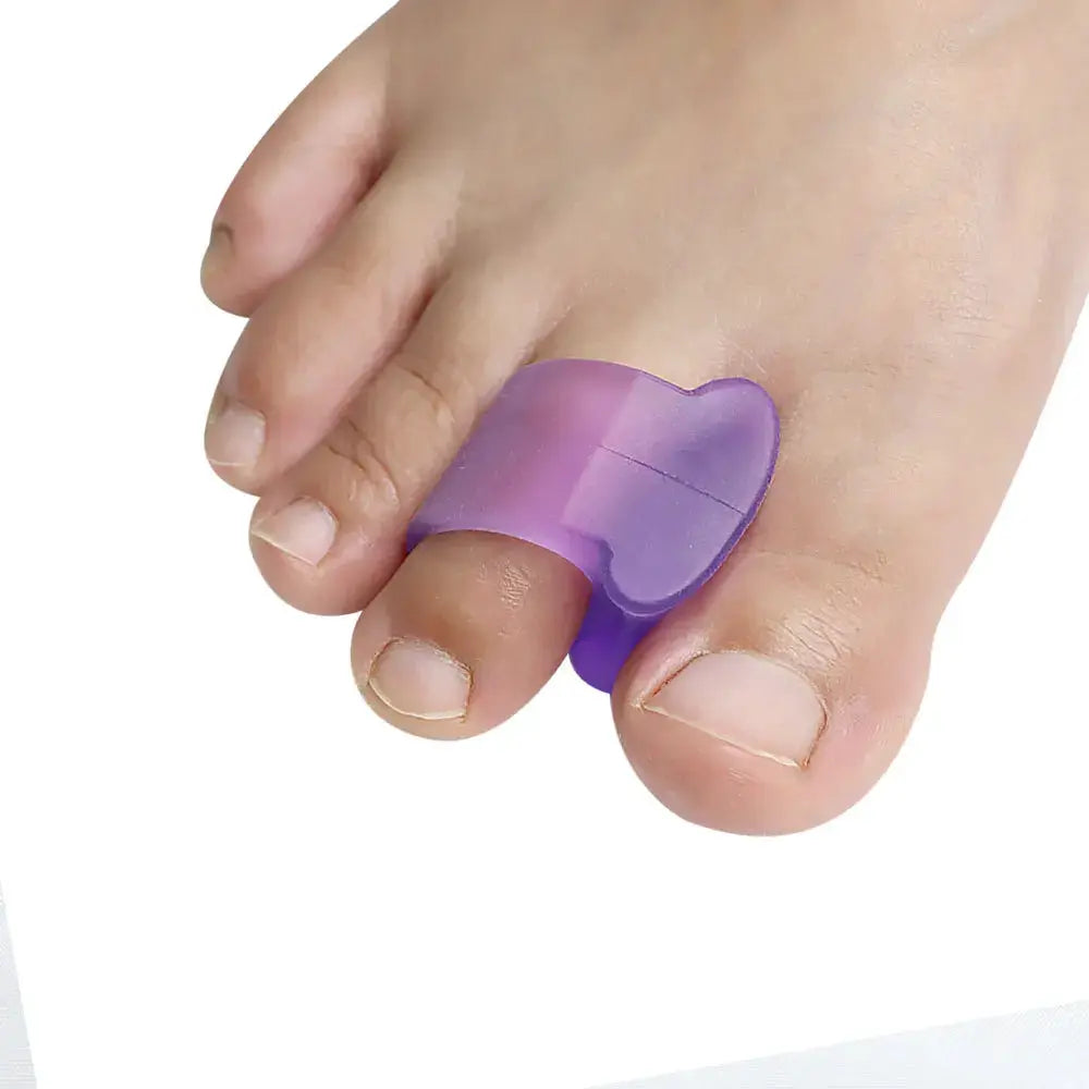 Pexmen Soft Gel Toe Separators 2 4 10 Pcs Set For Bunions Hallux Valgus Hammertoe Relief Foot Care Tool
