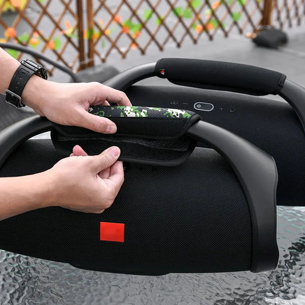 Universal SoundGuard Thickened Speaker Handle Strap Anti Slip Lightweight Wristband Pad For JBL Boombox 3 2 1