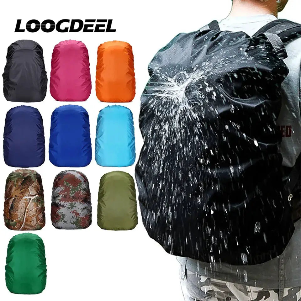 Practical Backpack Rain Shield Waterproof Dustproof Sun - protected Bag Shield Outdoor Camping Hiking Backpack Protective Cover - Simples Market