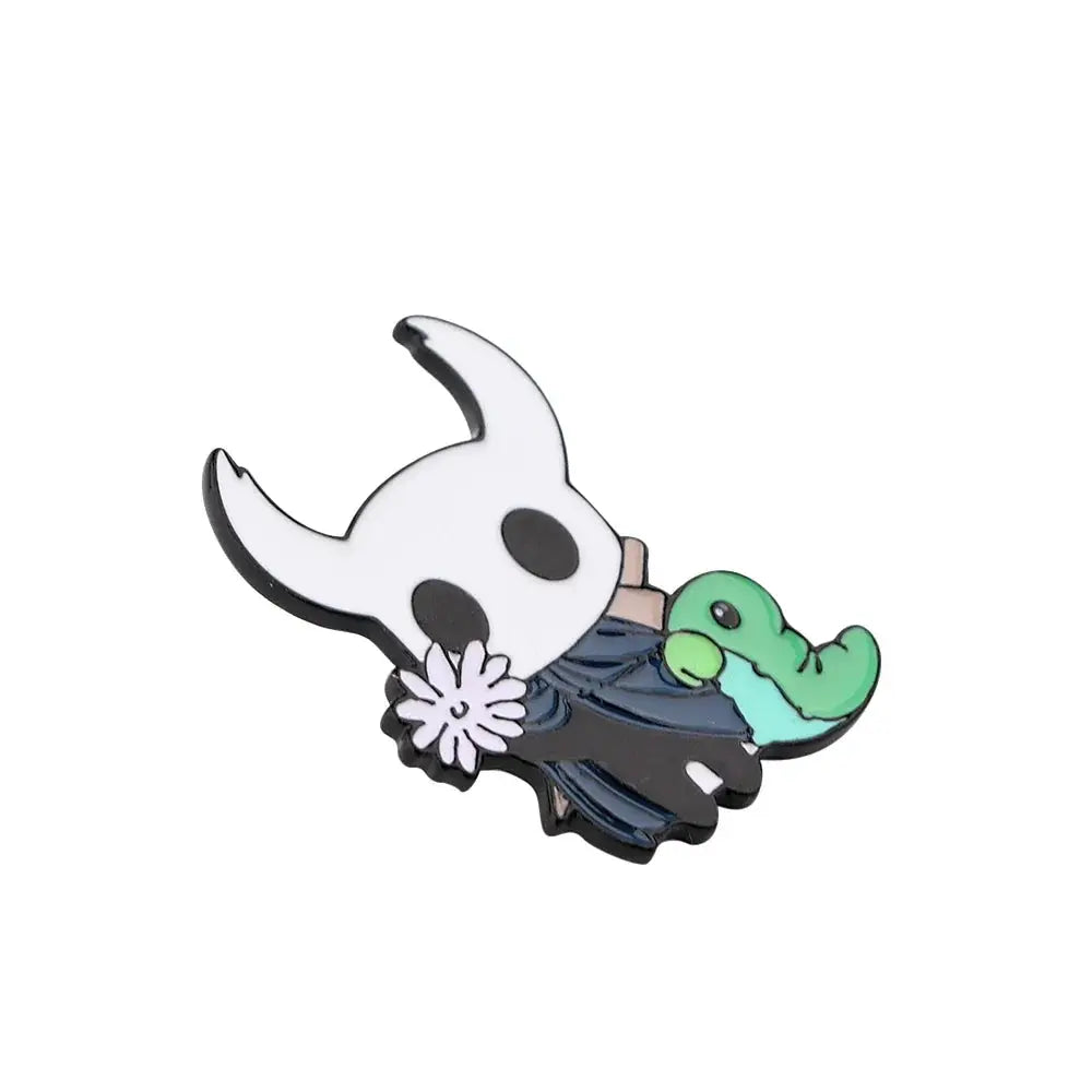 Hollow Knight Enamel Brooch Pin For Backpacks Clothing Hats Lapel Unisex Fashion Jewelry Accessory Souvenir Gift