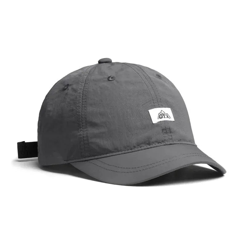 Unisex Summer Quick Dry Baseball Cap Lightweight Waterproof Nylon Running Hat Breathable Adjustable Outdoor