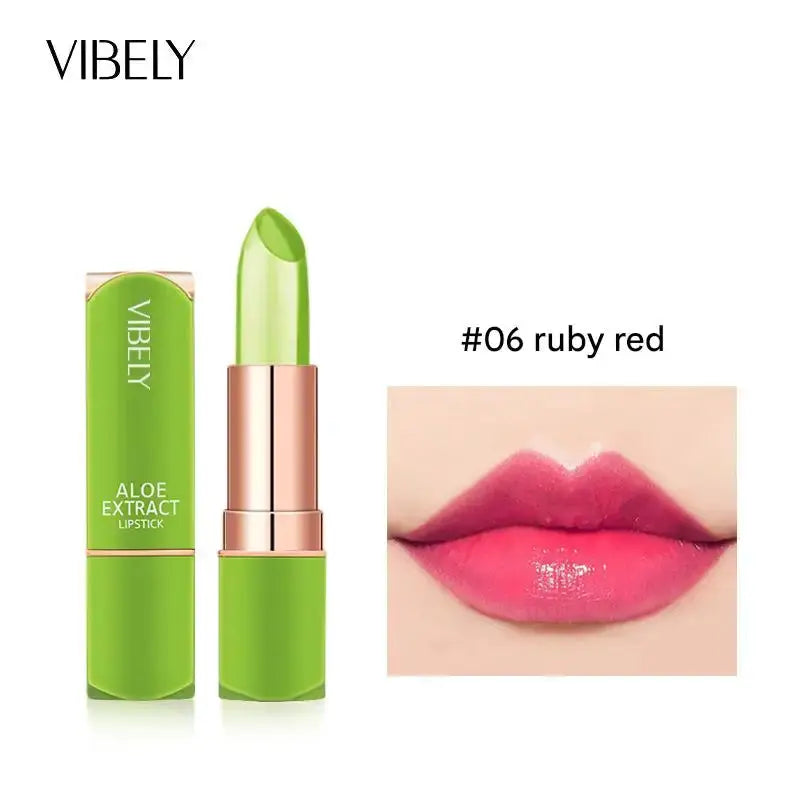 Vibely 7 Color Mood Changing Lip Balm With Aloe Vera Hydration And Long Lasting Color Shifting Shine
