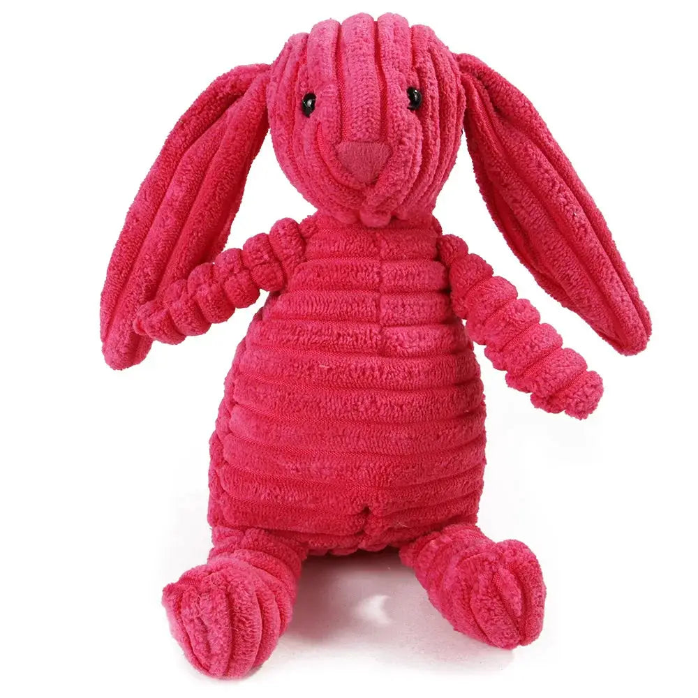 Corduroy Monkey And Pig Voice Plush Molar Toy For Dogs Vent Training Dental Care Teeth Cleaning Large Dog Toys