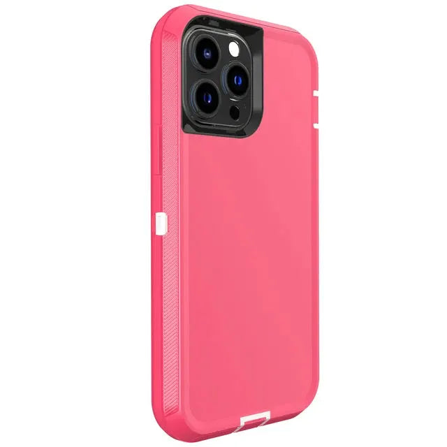 ArmorGuard ProShield 3in1 Heavy Duty Armor Shockproof Case For iPhone 16 Pro Max Dustproof Protection