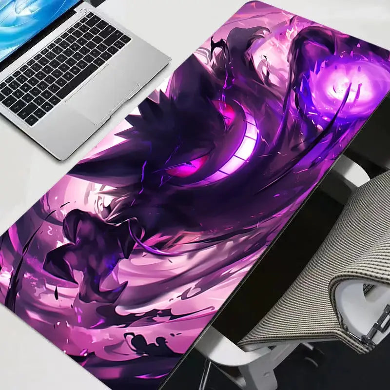 Gengar Themed XXL Gaming Mouse Pad Desk Mat For Gamers Varmilo Keyboard Carpet Large Surface