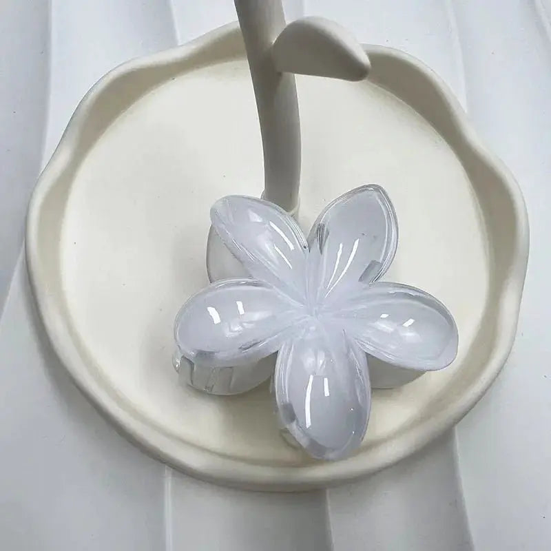 Large Matte Flower Claw Clip - Simples Market