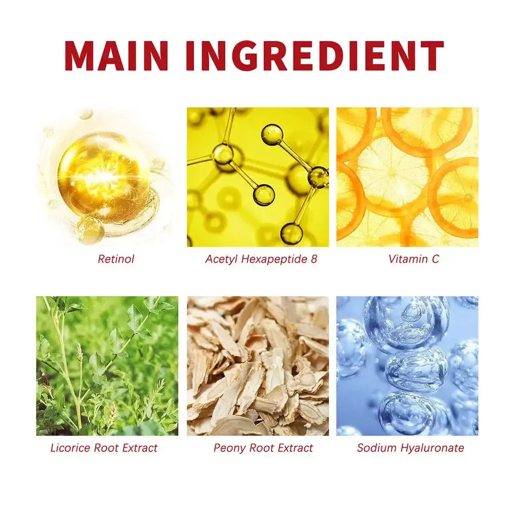 Retinol Lifting Firming Cream With Collagen And Vitamin C For Smooth Wrinkles Brightening Moisturizer