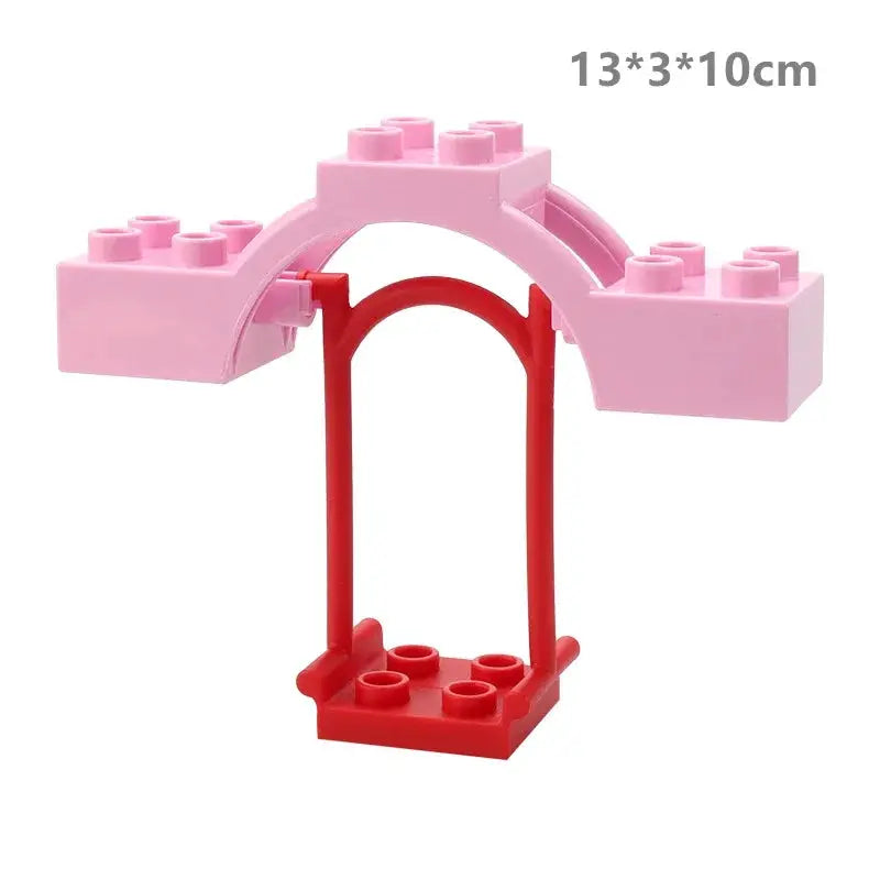 Big Building Blocks Compatible With Slide Swing Seesaw Playground Educational Creative Toy for Kids Gift
