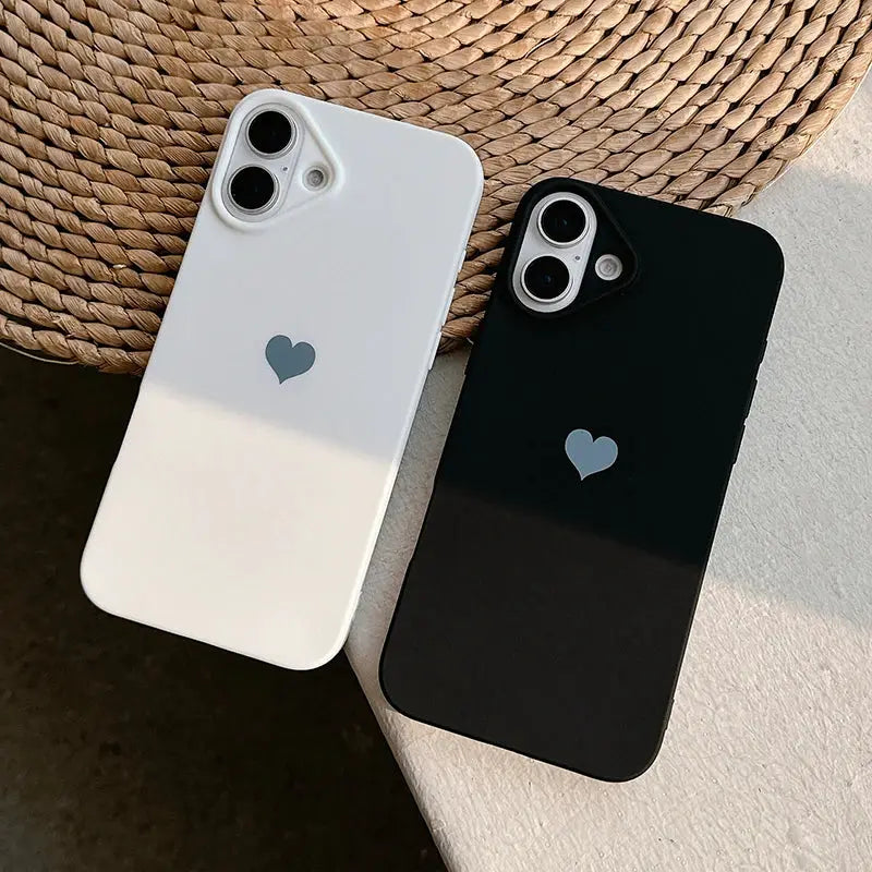 Love Candy Color Silicone Soft Case Ultra Thin Matte TPU Back Cover For iPhone 16 15 14 Plus 13 12 Mini 11 Pro Max