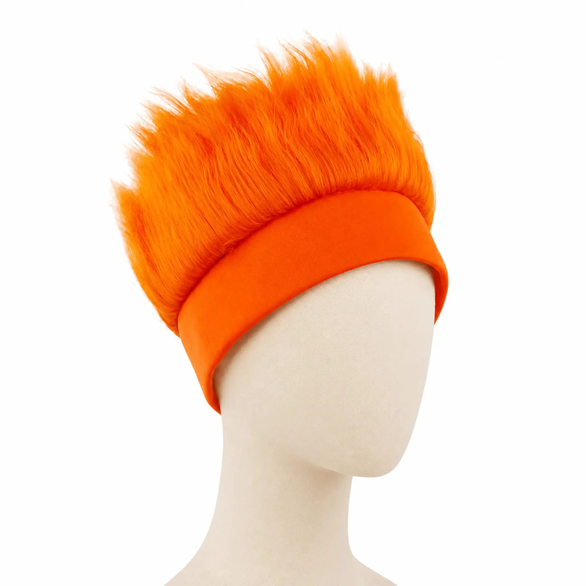 World Cup Wig With Logo In National Flag Colors For Brazil Argentina