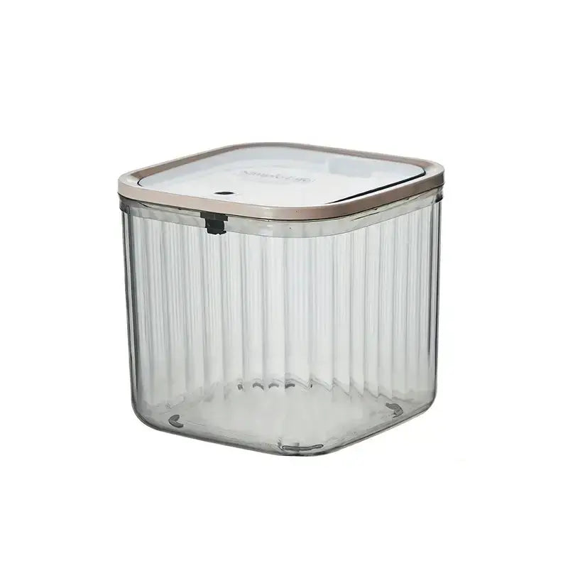 Transparent Mini Desktop Storage Box With Pop Up Lid Waterproof Multifunctional Organizer For Beads Detergent Powder