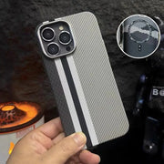 Colourful Kevlar Pattern MagSafe Case For iPhone 11 12 13 14 15 16 17 Pro Max Wireless Charging Cover