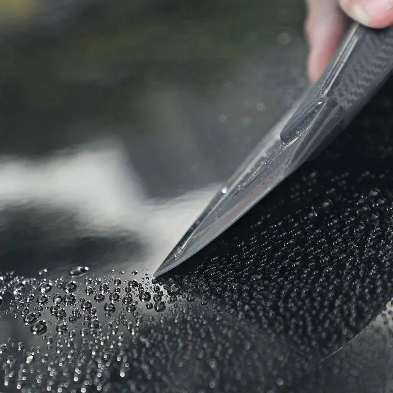 Non Scratch Soft Silicone Squeegee Tools For Car Window Wrap Cleaning Water Wiper Drying Blade Scraper