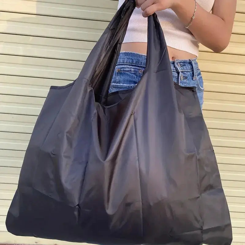 EcoCart Foldable Grocery Bag Large Capacity Waterproof Tote Reusable For Everyday Shopping