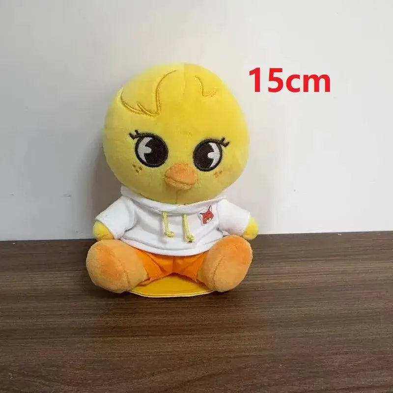 SKZOO Stray Kids Plush Keychain 12cm Doll Cloak Fashion Toy Fans Gift Official Collectible Item