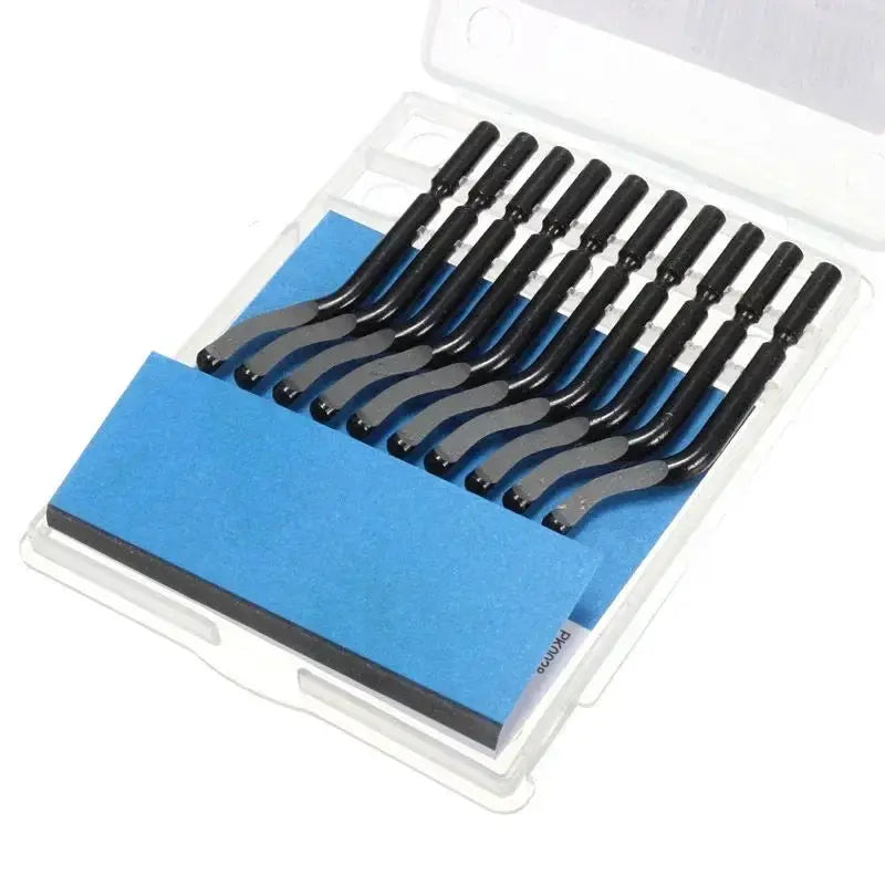 NB1100 Deburring Tool Kit With BS1010 Blades Handheld Metal Wood Plastic Burr Remover