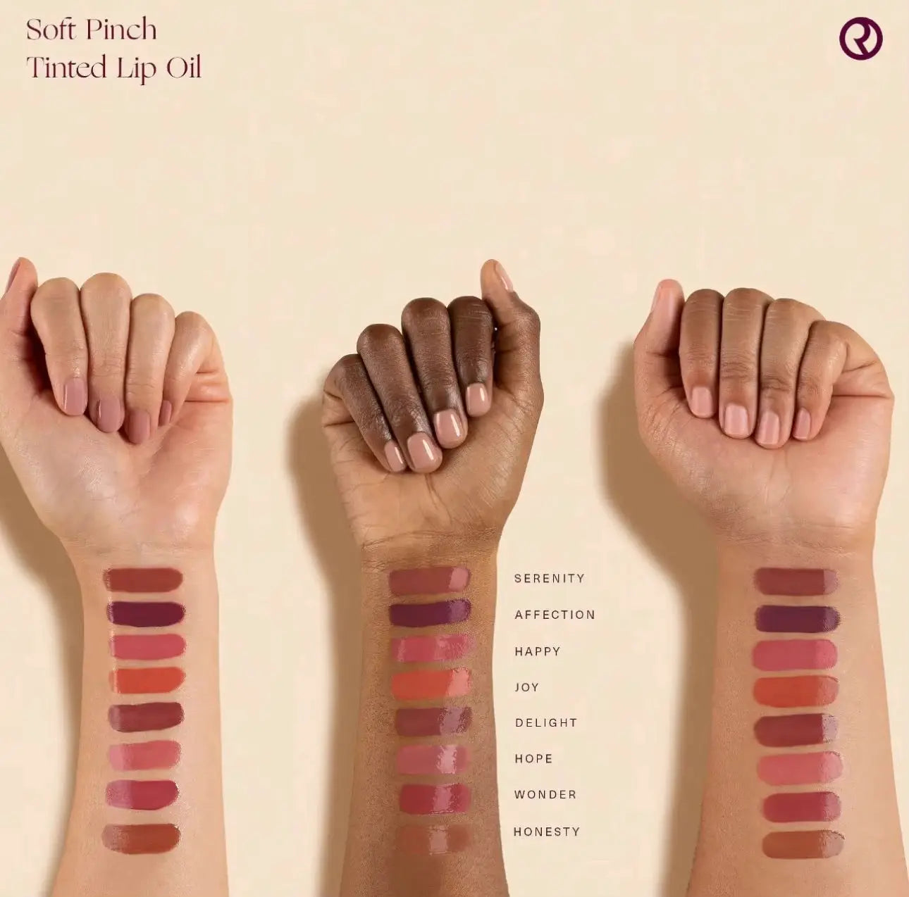 Rare Beauty Smooth Liquid Lip Gloss Hydrating Lip Oil Tinted With Natural Bright Finish Lightweight And Lasting