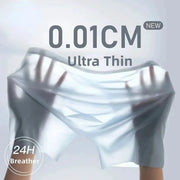 Mens Ice Silk Boxer Shorts Seamless Breathable Antibacterial Underwear For Men Comfortable Daily Wear