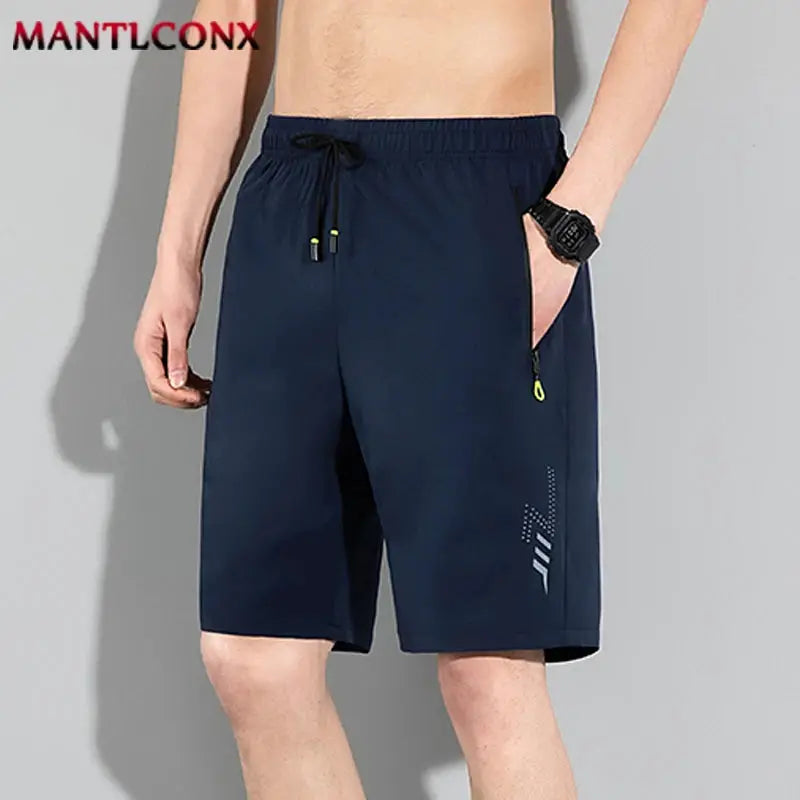 Men Loose Casual Quick Dry Running Shorts For Training And Gym Workout Board Shorts Summer Athletic Bottoms