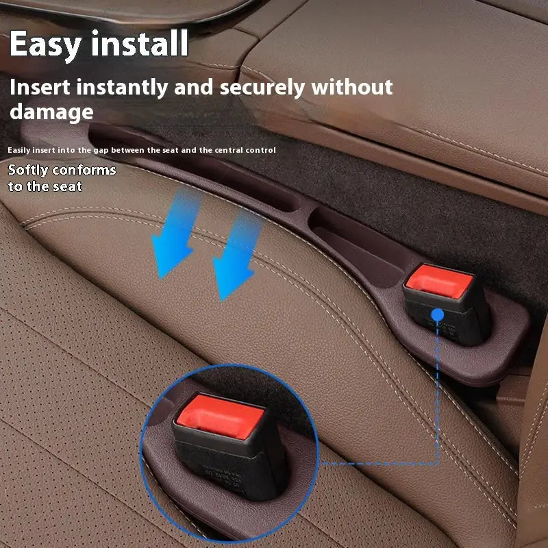 Creative And Practical Automotive Interior Accessories Car Seat Gap Plug Anti Leak Strip And Multi Functional Storage Box