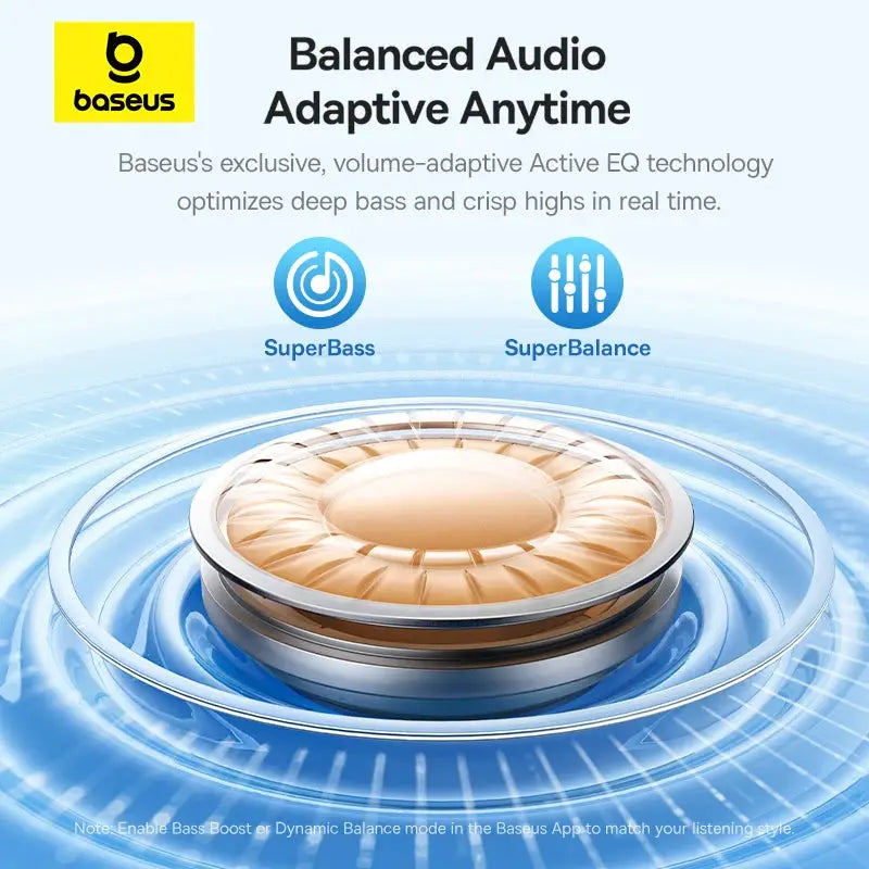 Baseus Bass BP1 Pro wireless earbuds with ANC and Hi-Res LDAC sound from Simples Market