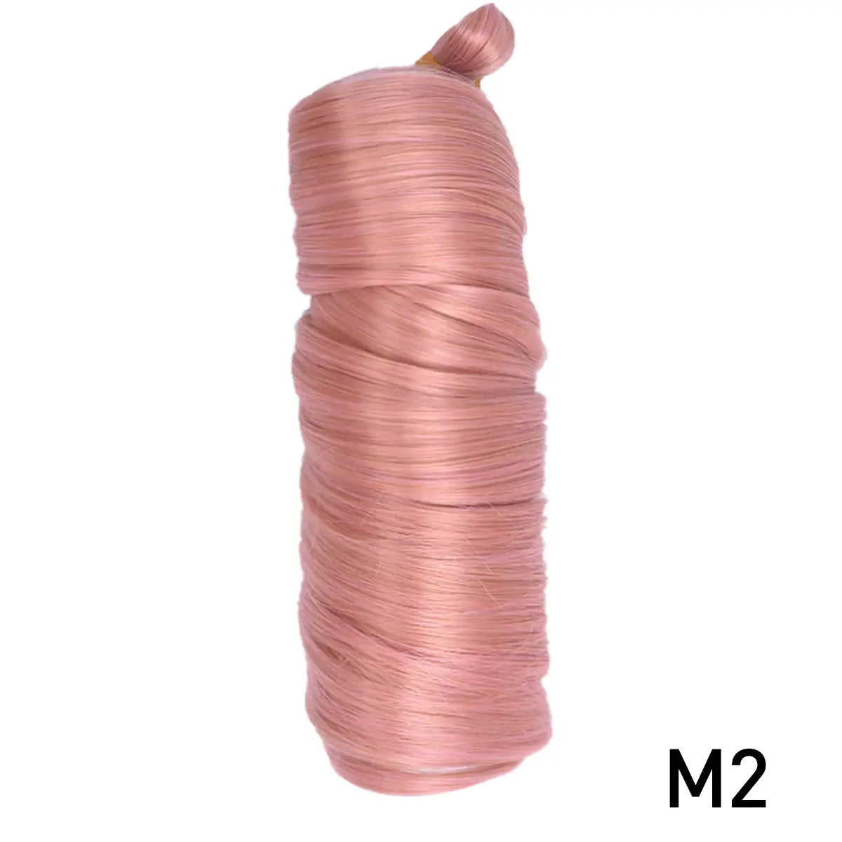 French Curls Braiding Hair, rose pink synthetic spiral curls, 24-inch pre-stretched loose wave extensions