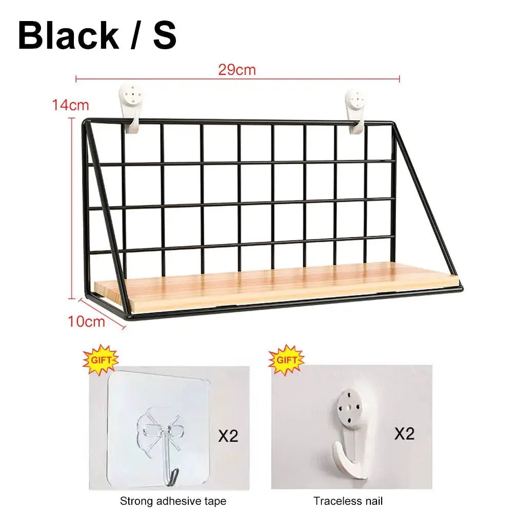 Hanging Wooden Spice Rack And Wall Mounted Spice Jar Storage Shelf For Kitchen Organizer