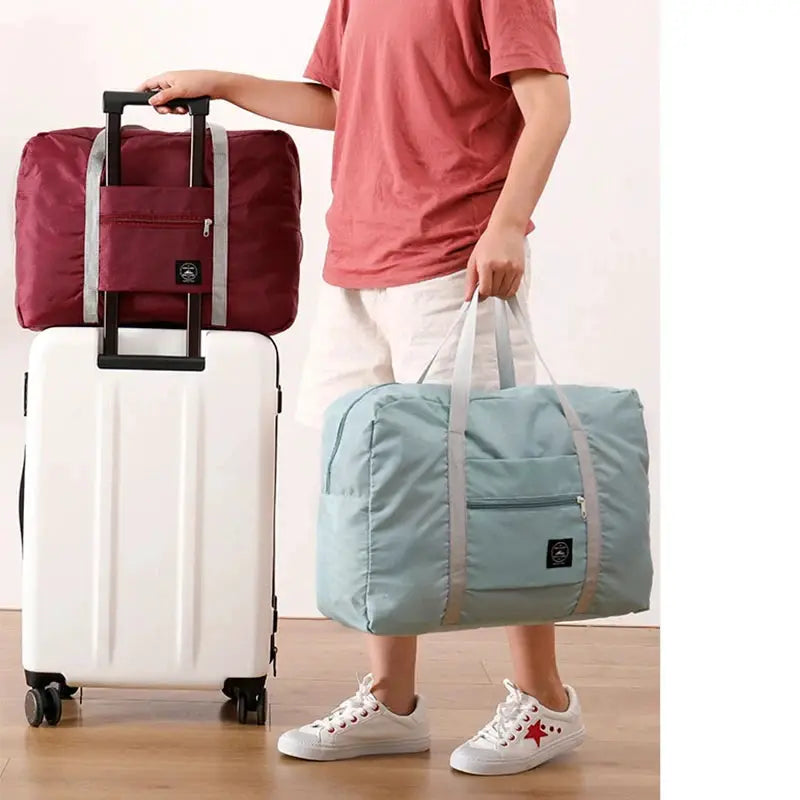 GlobeTote Unisex Large Capacity Travel Bag Durable Polyester Weekend And Carry On Bag For Travel